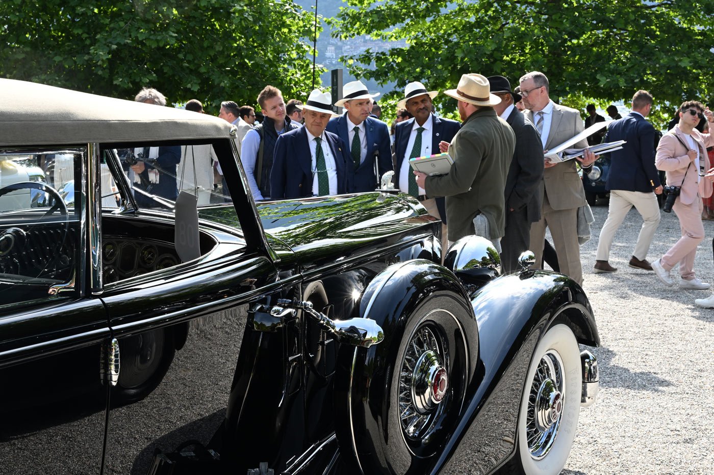 Concorso d’Eleganza Villa d’Este - 1934 Packard Twelve 1108 Custom Convertible Sedan by Dietrich - The JBS Collection