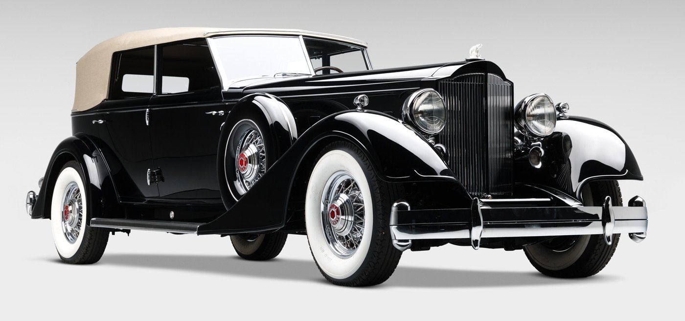 The JBS Collection - 1934 Packard Twelve 1108 Custom Convertible Sedan by Dietrich The JBS Collection - 1934 Packard Twelve 1108 Custom Convertible Sedan by Dietrich