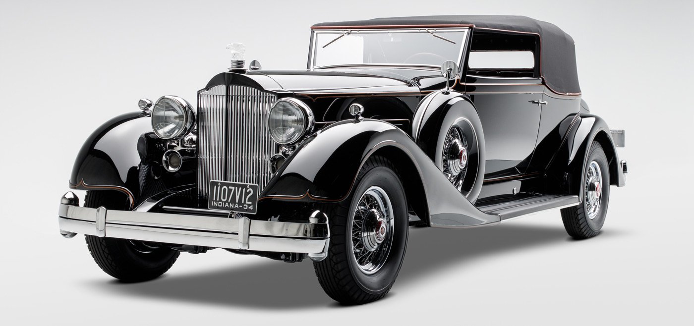 The JBS Collection - 1934 Packard Twelve Convertible Victoria Dietrich Interior The JBS Collection - 1934 Packard Twelve Convertible Victoria Dietrich Interior